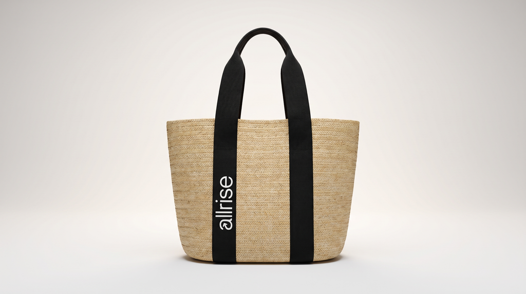 Straw Beach Bag
