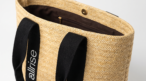 Straw Beach Bag