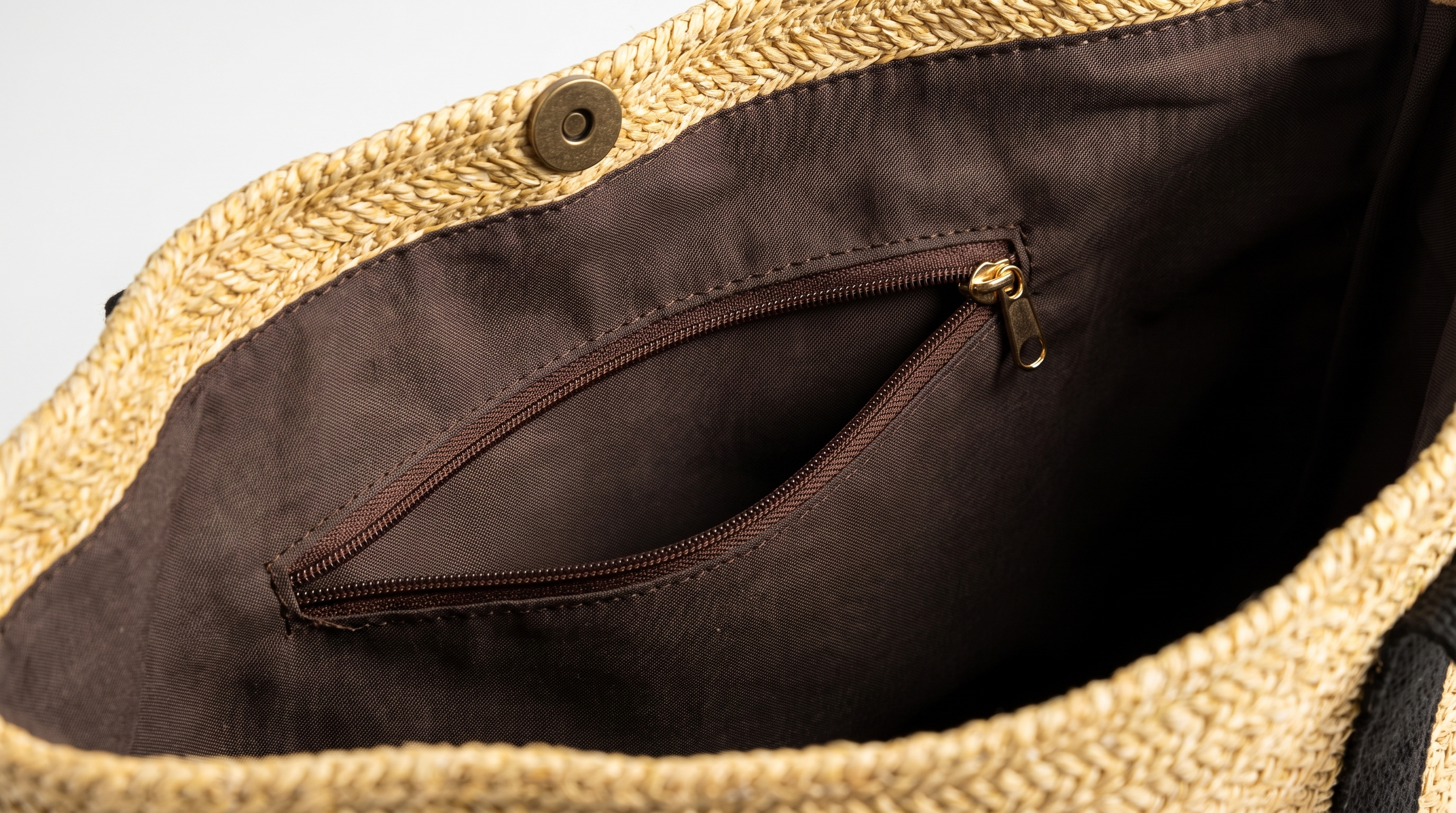 Straw Beach Bag