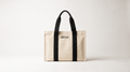Everyday Canvas Tote - Black Strap
