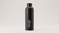Matte Black Insulated Water Bottle