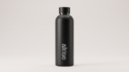 Matte Black Insulated Water Bottle