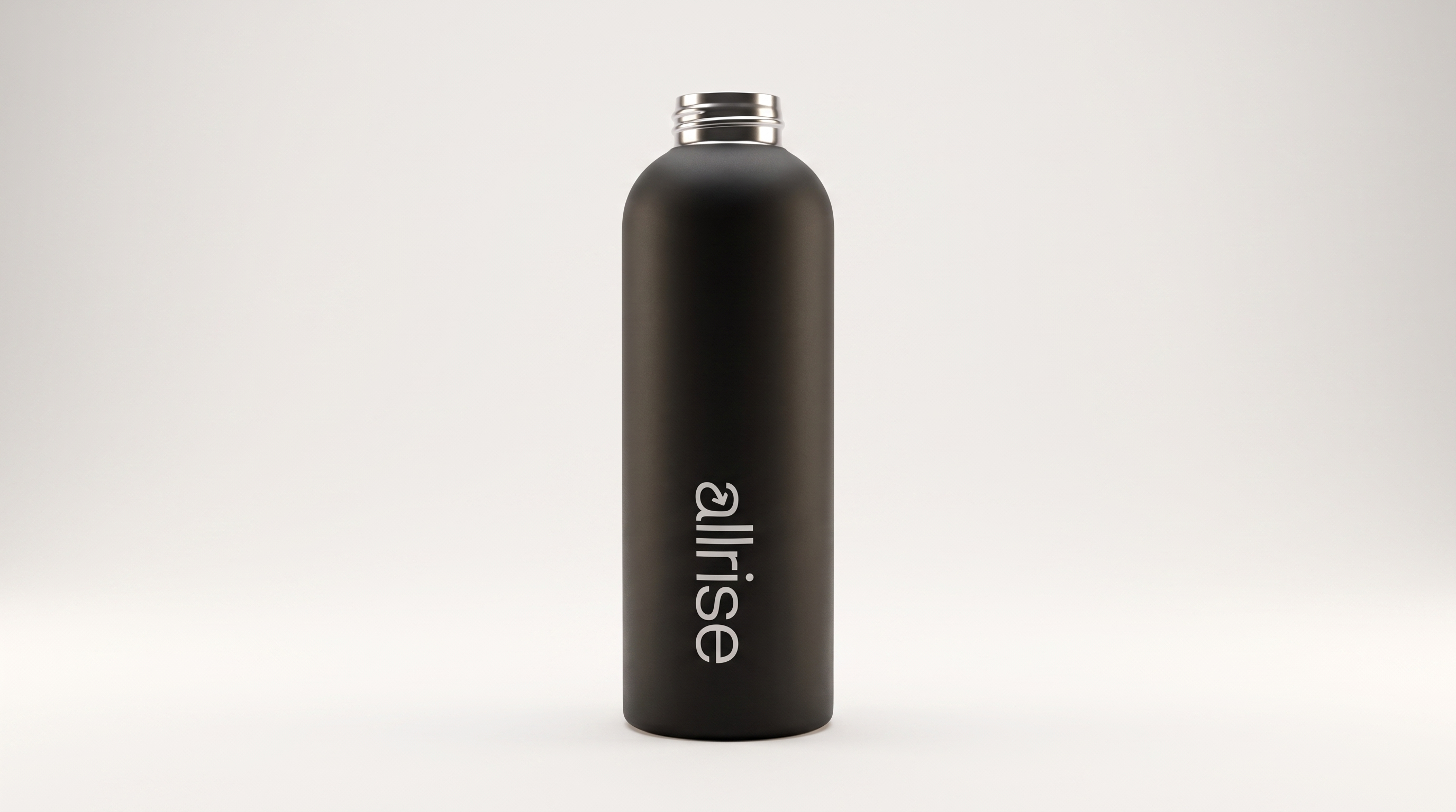 Matte Black Insulated Water Bottle